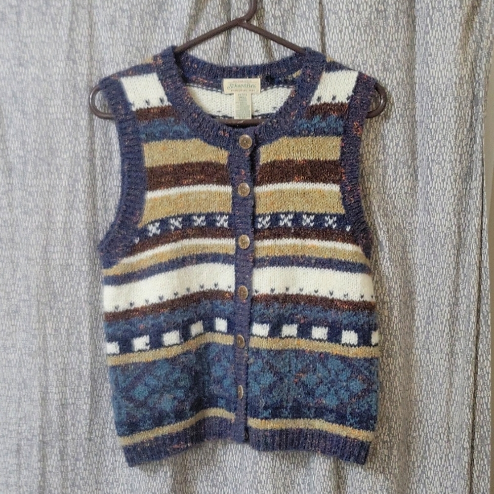Vintage St. John's Bay sweater vest
